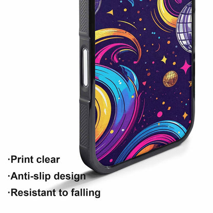 iPhone 17 Pro Max Case — Disco Cartoon Art Pattern Cartoon Cute, Personalized Phone Case