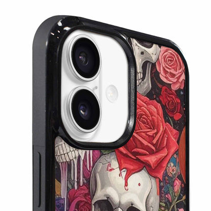 iPhone 17 Case — Skulls And Roses Skulls Gothic Skulls, Customized Protective Case