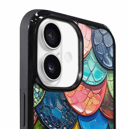 iPhone 17 Case — Reptile Scale Full Color Original Art, Custom Phone Case