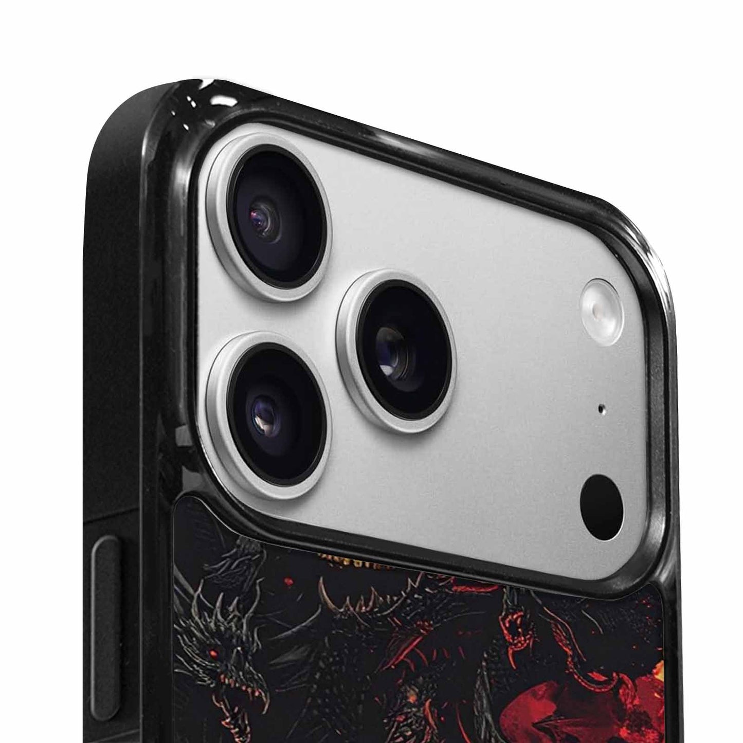 iPhone 17 Pro Case — Skull Dark Art Gothic Print Gothic, Custom Made Phone Cover