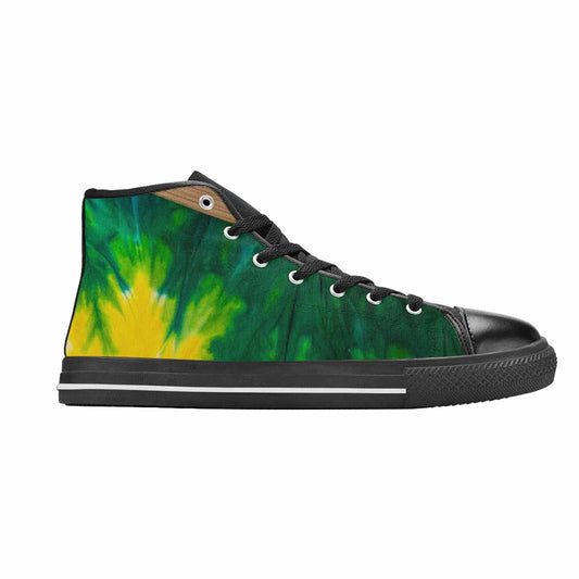 WOMEN'S Tie Dye Classic High Top Canvas Aesthetic Custom Shoes