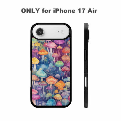 iPhone 17 Air Case — Mushrooms Tie Dyemushrooms Pat Rvh Tie, Custom Phone Case