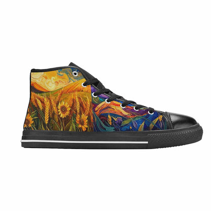 MEN'S Blend All Versions High Top Canvas Surreal Custom Shoes