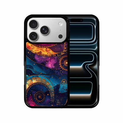 iPhone 17 Pro Case — Steampunk Galaxy Art Seamless Pattern Galaxy, Original Design Phone Case