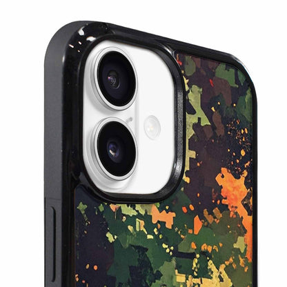 iPhone 17 Case — Small Military Camouflage Blotch Camo, Personalized Phone Case