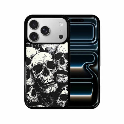 iPhone 17 Pro Case — Skull Dark Art Gothic Print Gothic, Customized Protective Case