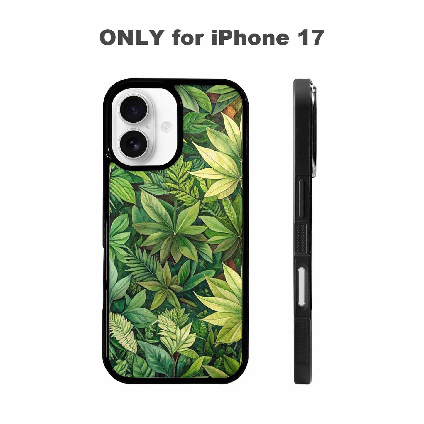 iPhone 17 Case — Small Seven Point Palmate Floral, Custom Art Phone Cover