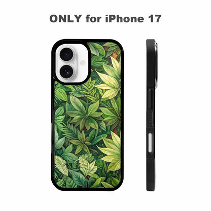 iPhone 17 Case — Small Seven Point Palmate Floral, Custom Art Phone Cover