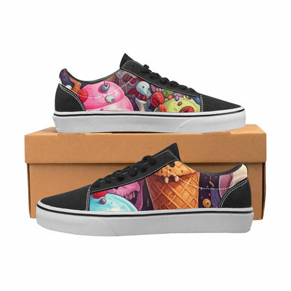 WOMEN'S Ice Cream Monsters  Lace-Up Canvas Y2K Shoes