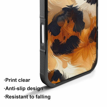 iPhone 17 Case — Leopard Soft Airbrush Gradient Animal Print, Customized Protective Case