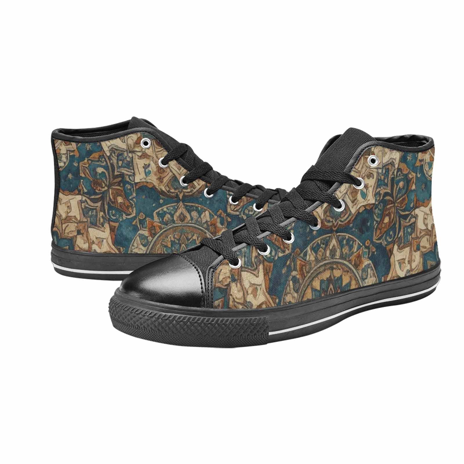 WOMEN'S Mandala High Top Canvas Aesthetic Shoes
