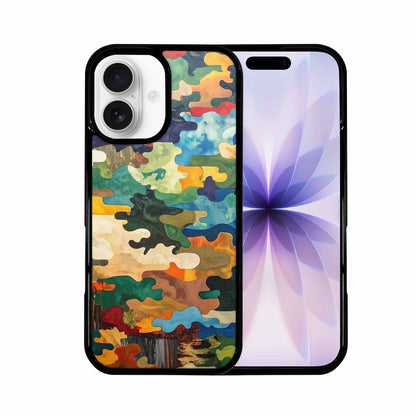 iPhone 17 Case — Camo Patches Full Color Camo, Personalized Phone Case