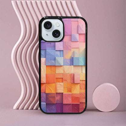 iPhone 15 Case — Color Gradient Fade Pattern Hundreds Of, Custom Phone Case
