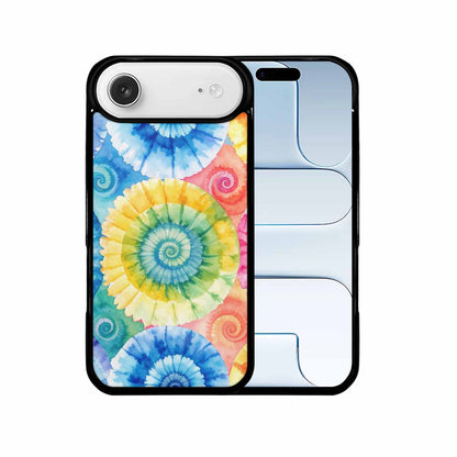 iPhone 17 Air Case — Small Tie Dye Swirl Pattern Tie, Custom Phone Case