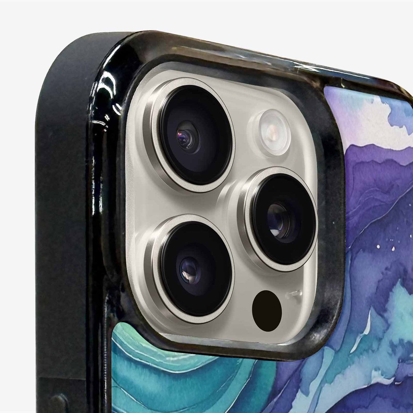 iPhone 15 Pro Max Case — Galaxy Aurora Nebula, Customized Protective Case