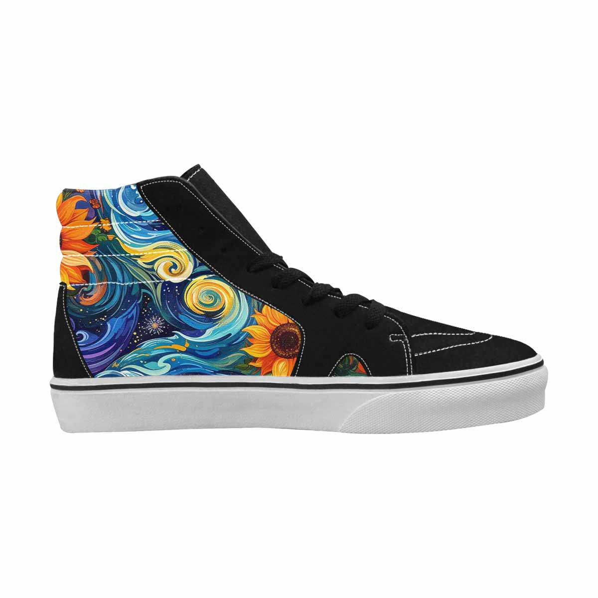 MEN'S Blend All Versions High Top Canvas Surreal Custom Sneakers
