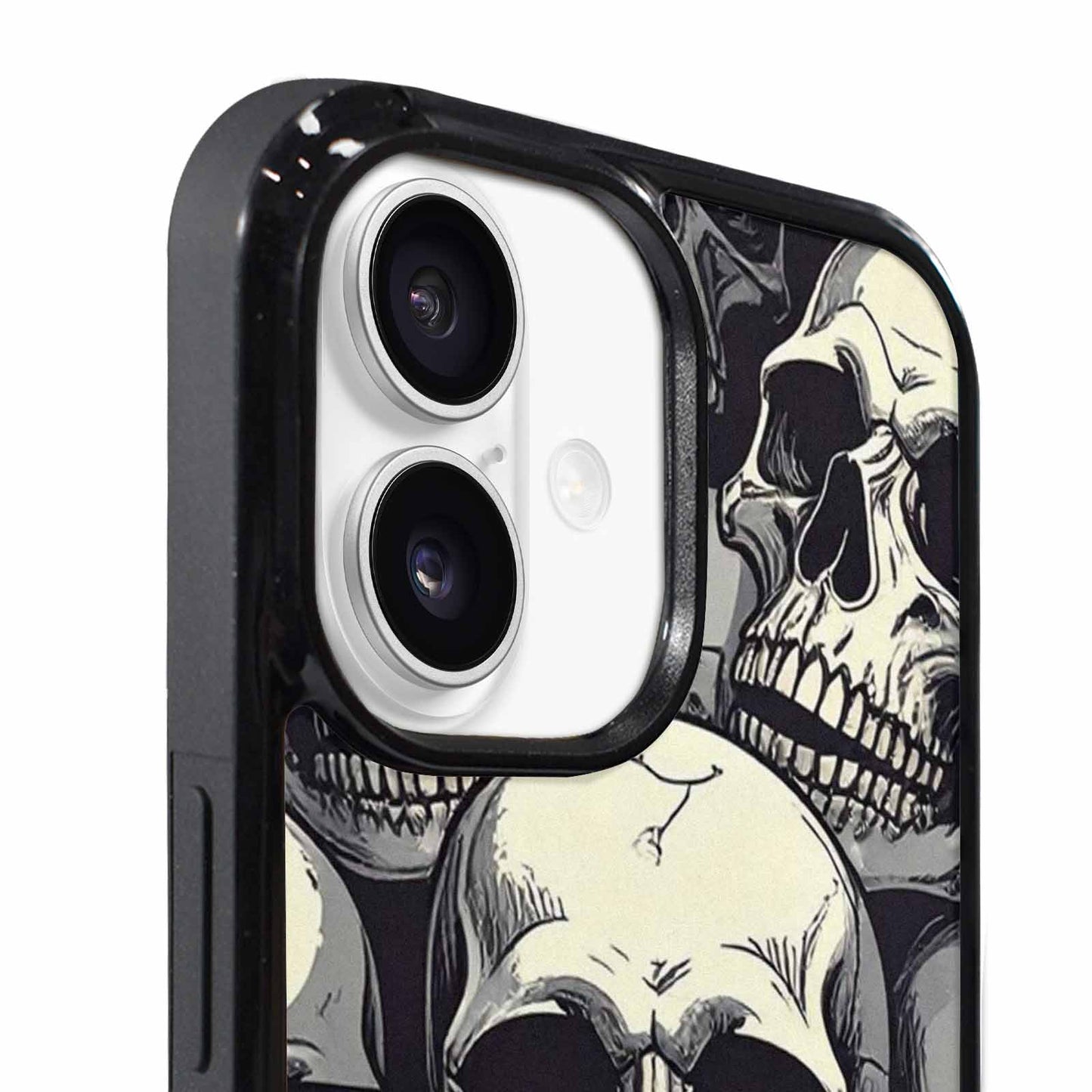 iPhone 17 Case — Skull Dark Art Gothic Print Gothic, Custom Made Phone Cover
