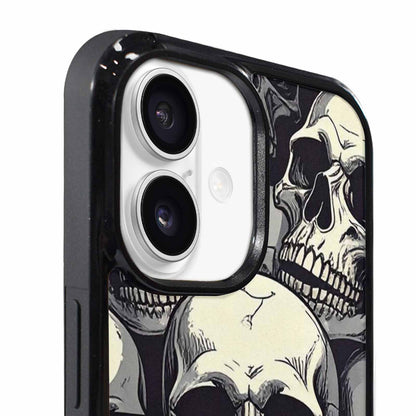 iPhone 17 Case — Skull Dark Art Gothic Print Gothic, Custom Made Phone Cover