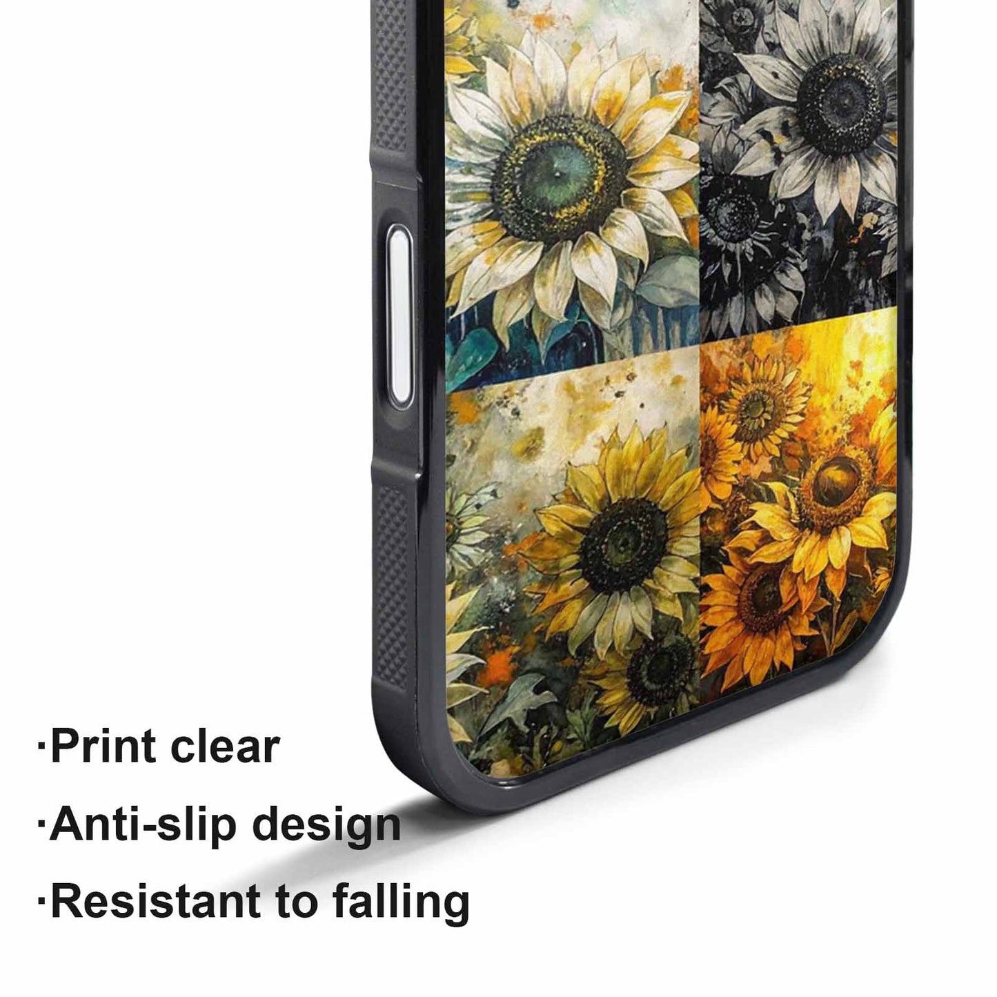 iPhone 17 Pro Case — Blend Melt Them Together Small Floral, Original Design Phone Case