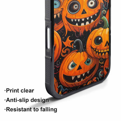 iPhone 17 Pro Max Case — Cartoon Pumpkin Monster Cartoon Cute, Unique Phone Case Design