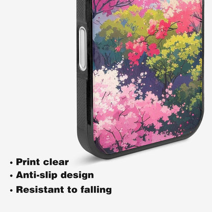 iPhone 16 Case — Cherry Blossom Branch Cherry Blo, Custom Print Case Cover