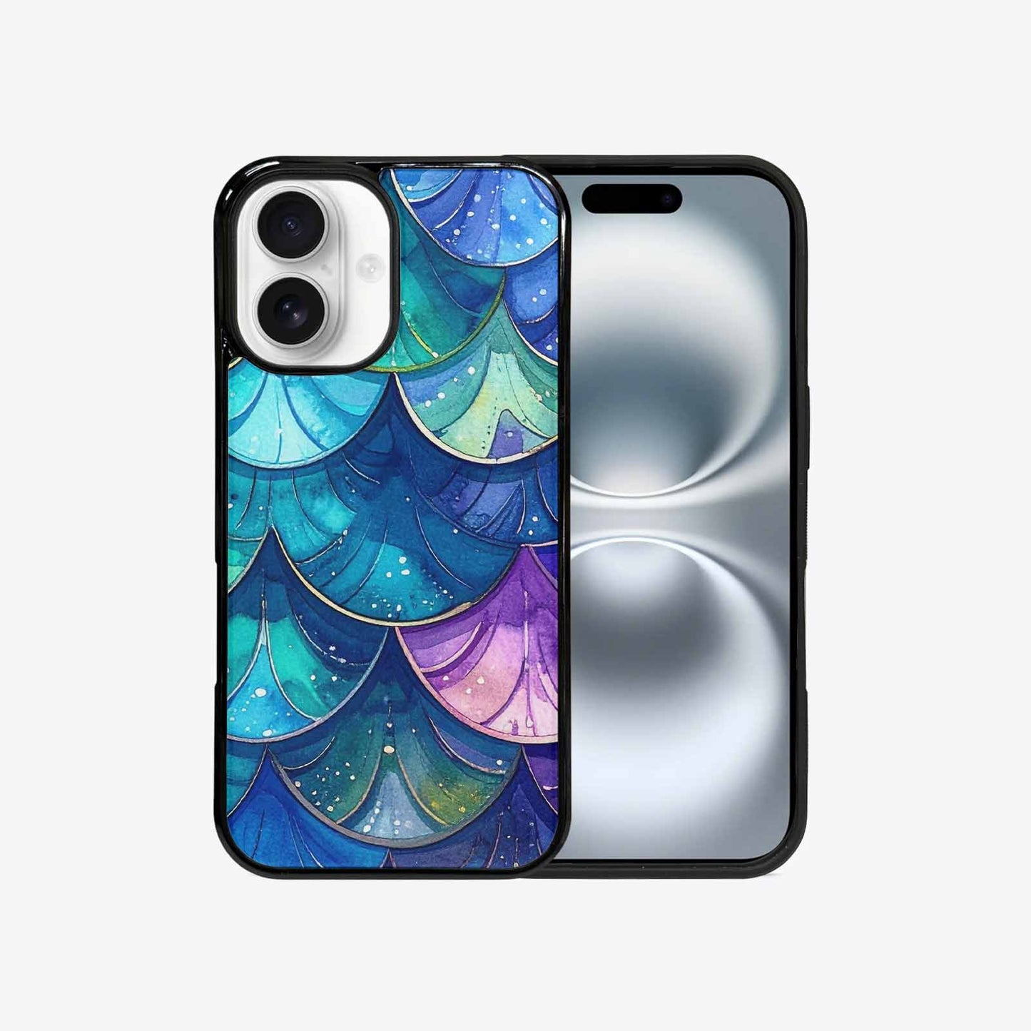 iPhone 16 Case — Mermaid Scale, Unique Phone Case Design