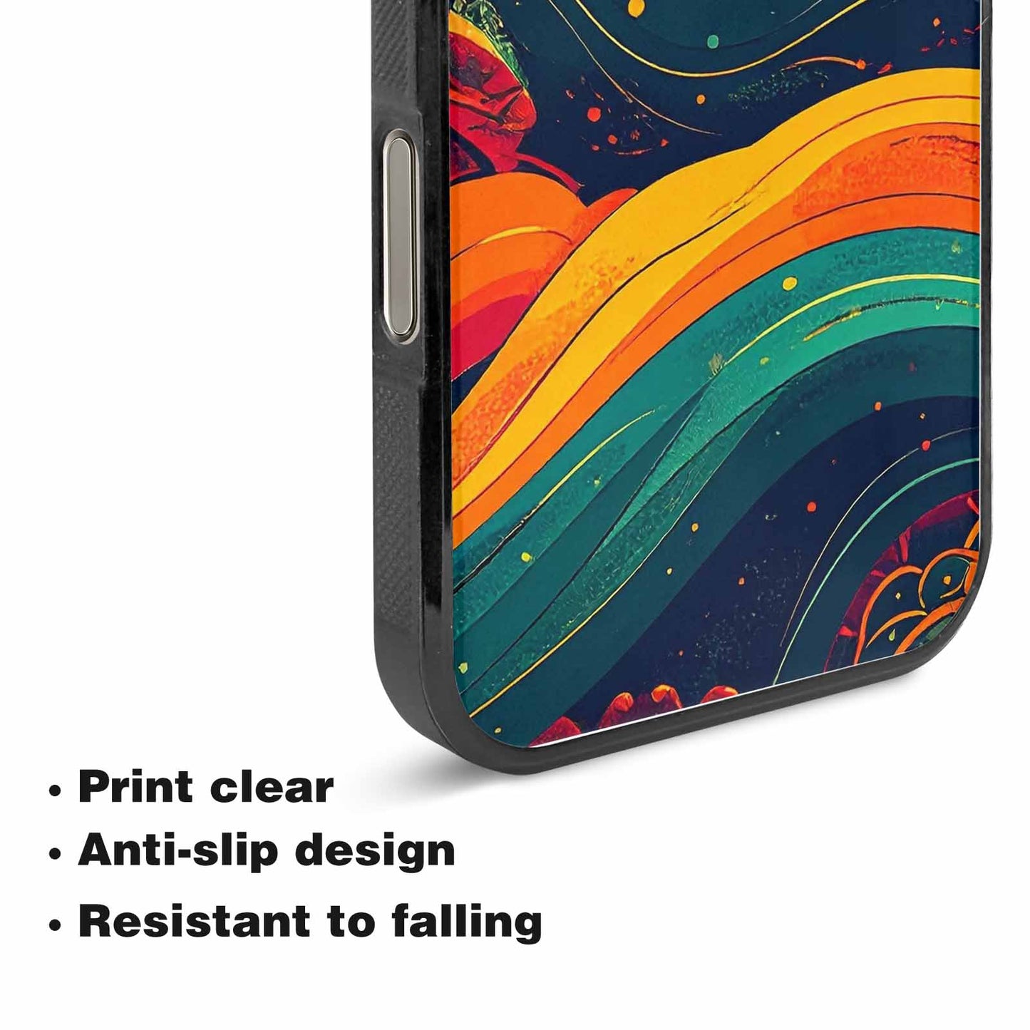 iPhone 15 Pro Max Case — Hippie Serpent Pulse, Custom Designed Case Cover