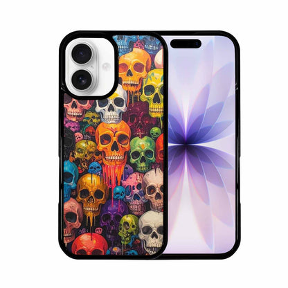 iPhone 17 Case — Skulls (general) Skulls Pattern Gothic Skulls, Personalized Phone Case