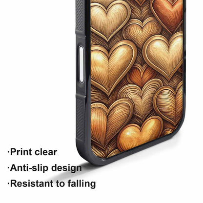 iPhone 17 Pro Max Case — Retro Zodiac Heart Retro Vintage, Custom Printed Phone Case