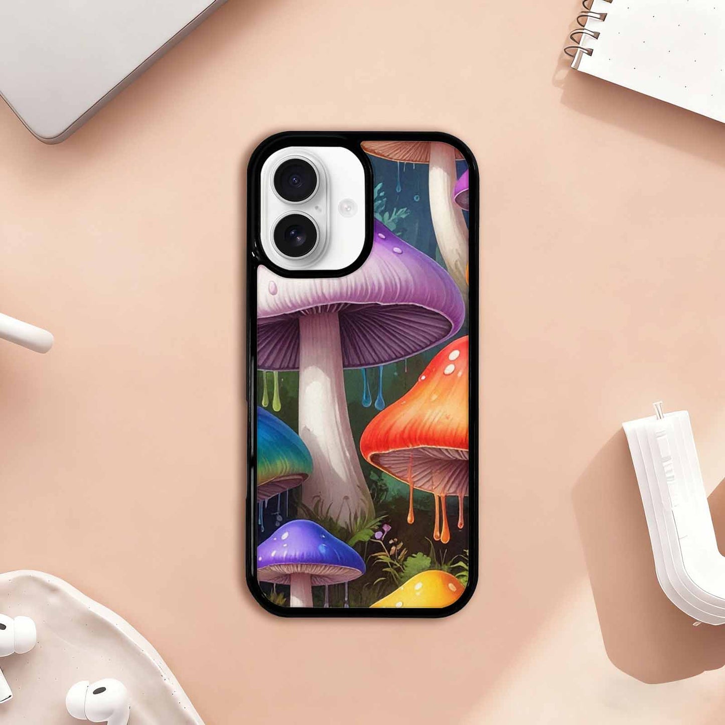 iPhone 17 Case — Overlapping Endlessly No Empty Galaxy Space, Personalized Phone Case
