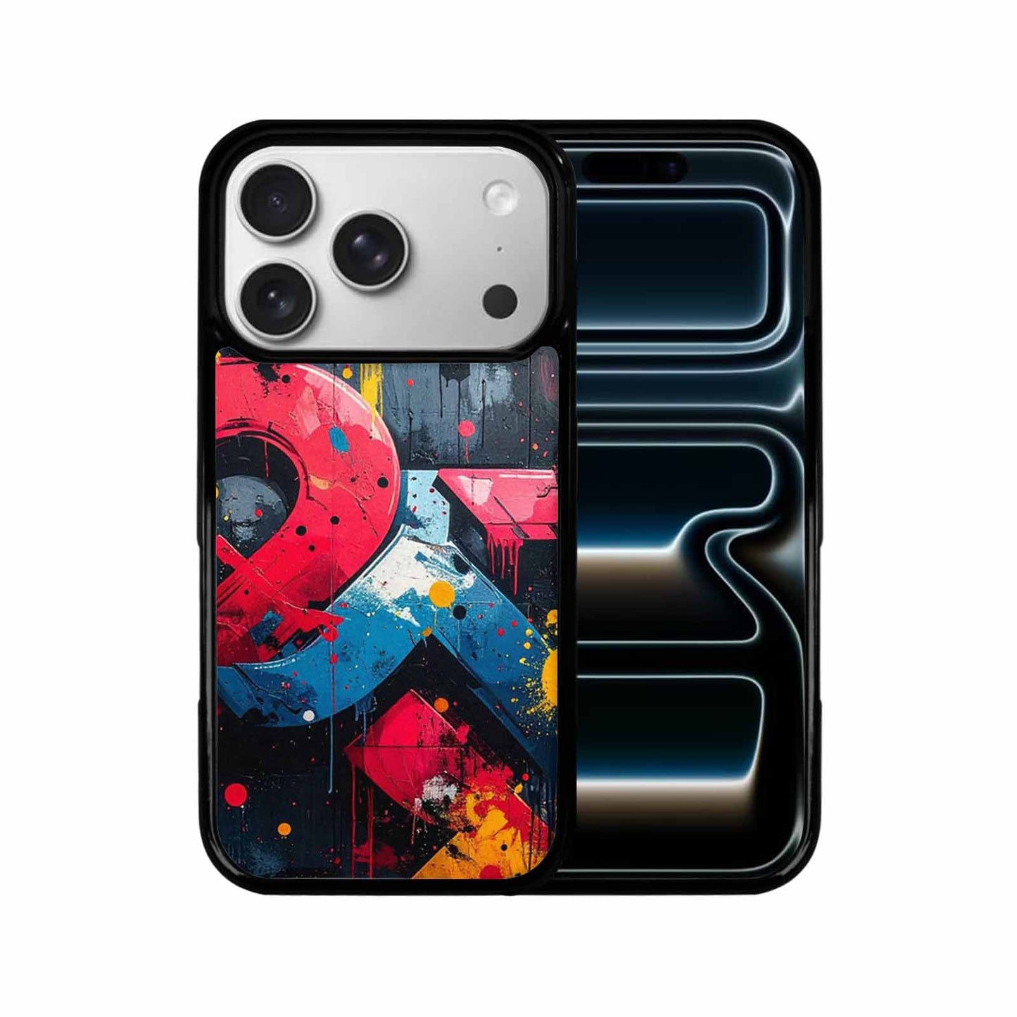 iPhone 17 Pro Case — Seamless Repeating Pattern Of Overlapping Camo, Custom Art Phone Cover