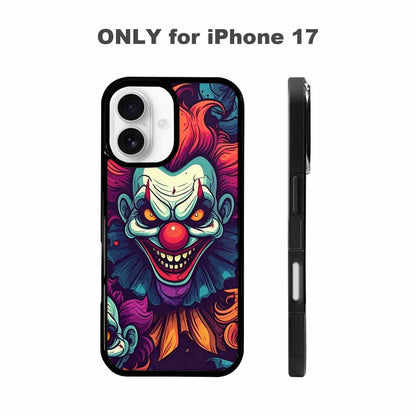 iPhone 17 Case — Evil Clowns Cartoon Art Cartoon Cute, Customized Protective Case