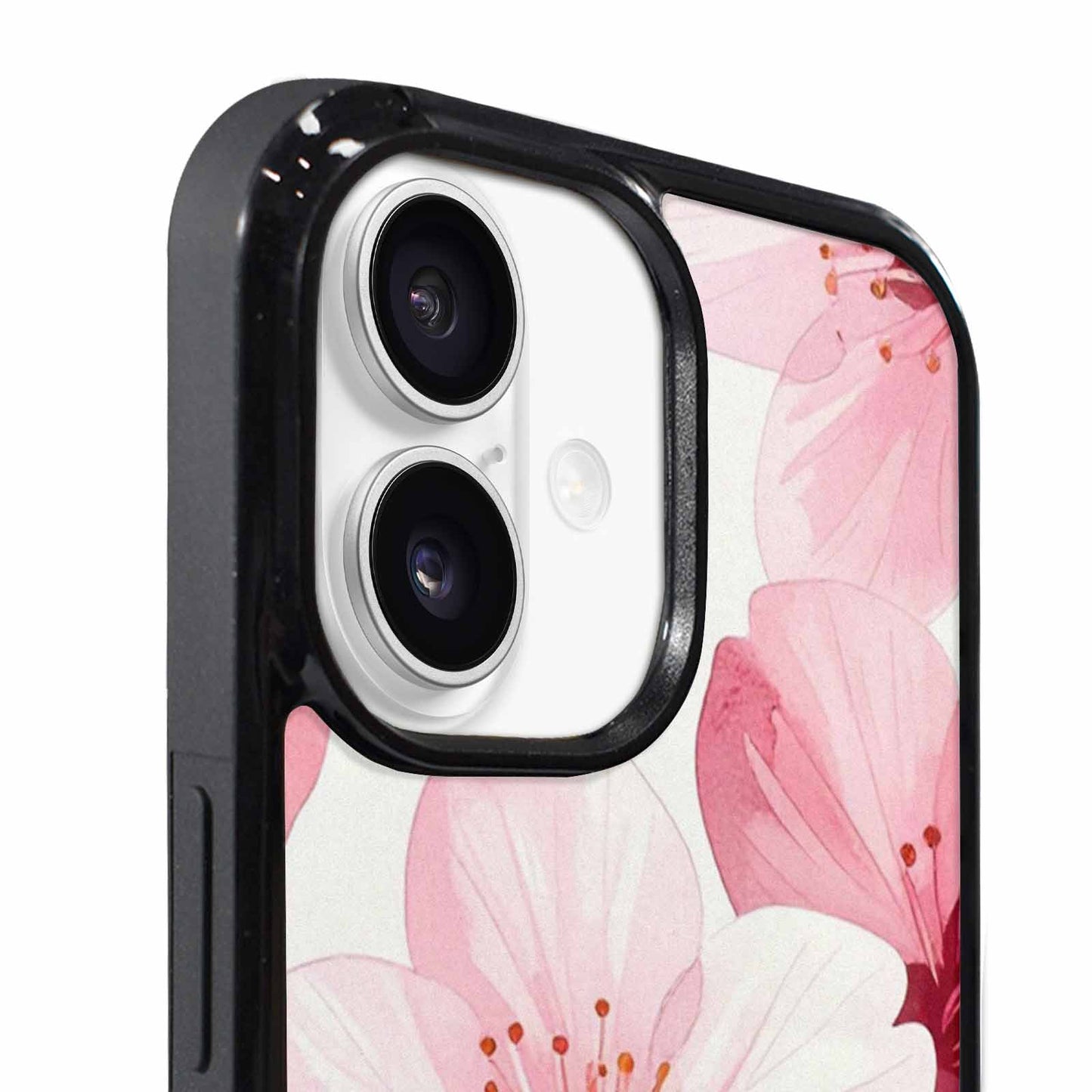 iPhone 17 Case — Japanese Cherry Blossom Pattern, Floral, Personalized Phone Case