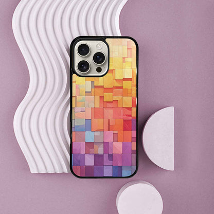 iPhone 16 Pro Max Case — Color Gradient Fade Pattern Hundreds Of, Custom Printed Phone Case