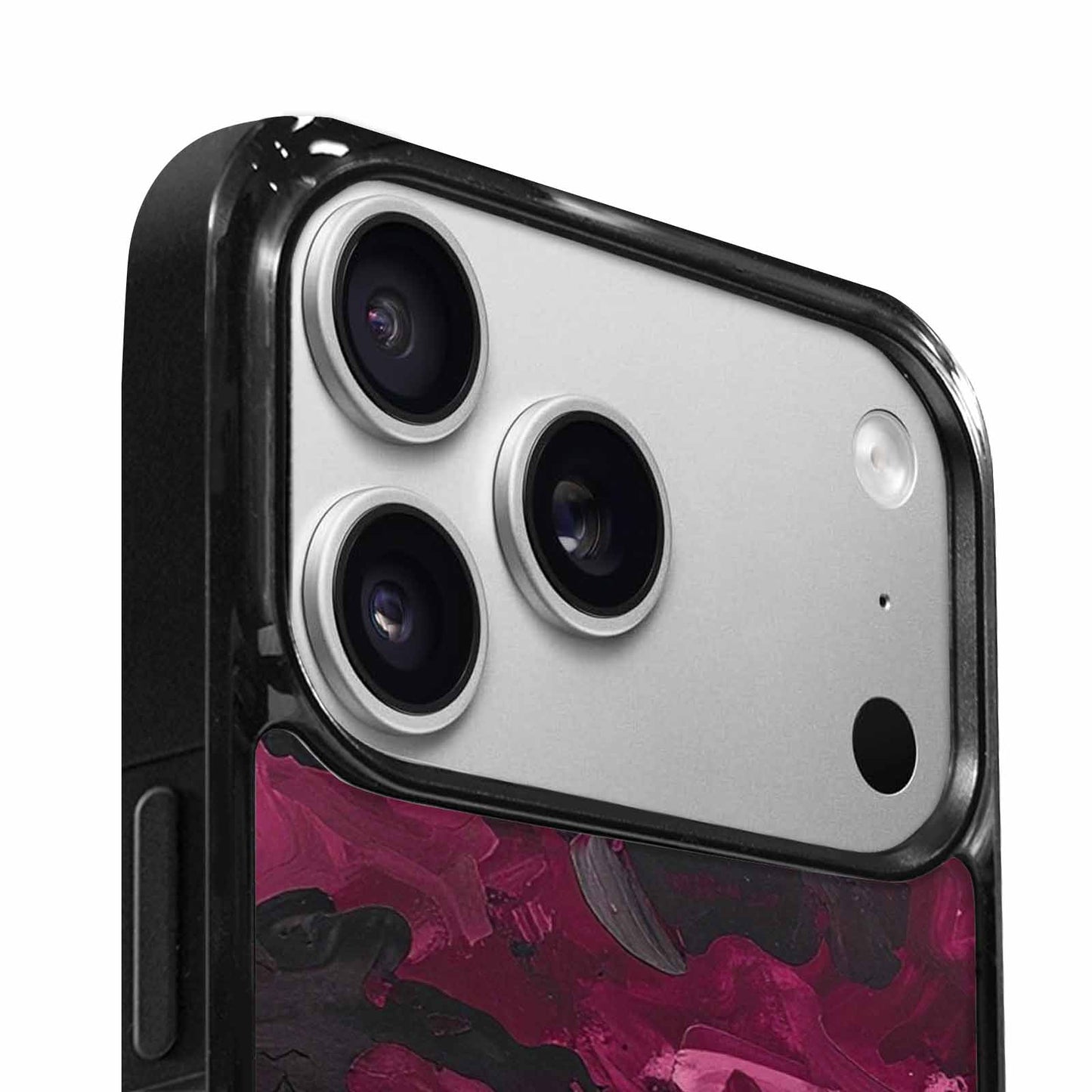 iPhone 17 Pro Case — Seamless Repeating Pattern Of Overlapping Camo, Custom Print Case Cover