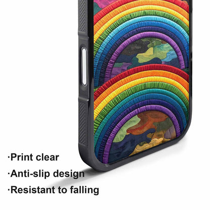 iPhone 17 Pro Max Case — Vivid Camo Rainbow Camo, Custom Phone Case