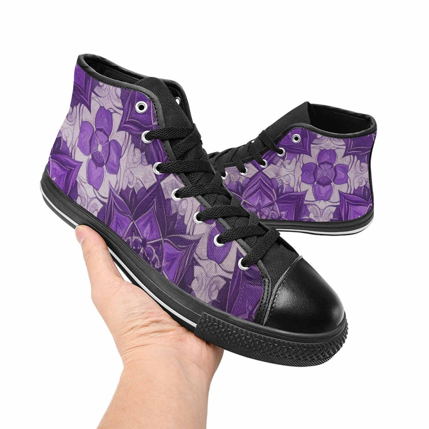 WOMEN'S Mandala High Top Canvas Aesthetic Sneakers