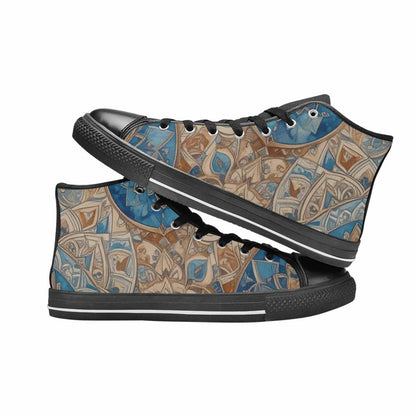 WOMEN'S Mandala High Top Canvas Y2K Shoes