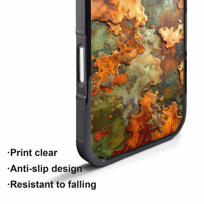 iPhone 17 Pro Case — Seamless Tileable Pattern Of Overlapping Camo, Custom Print Case Cover