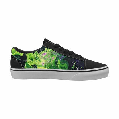 WOMEN'S Galaxy Nebula Lace-Up Canvas Kaleidoscope Sneakers