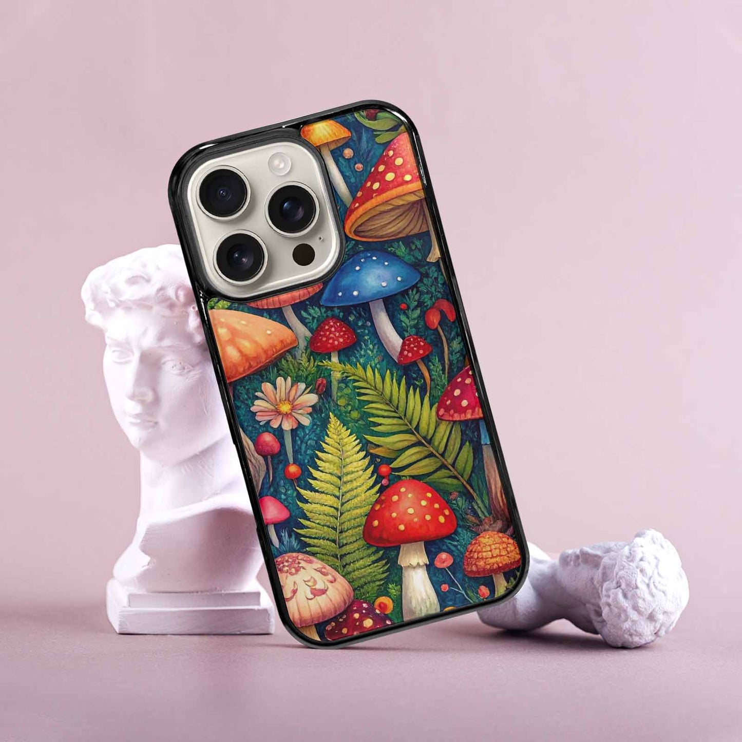 iPhone 16 Pro Case — Mushrooms Botanicalmushrooms P 7fj Personalized Phone, Custom Phone Case