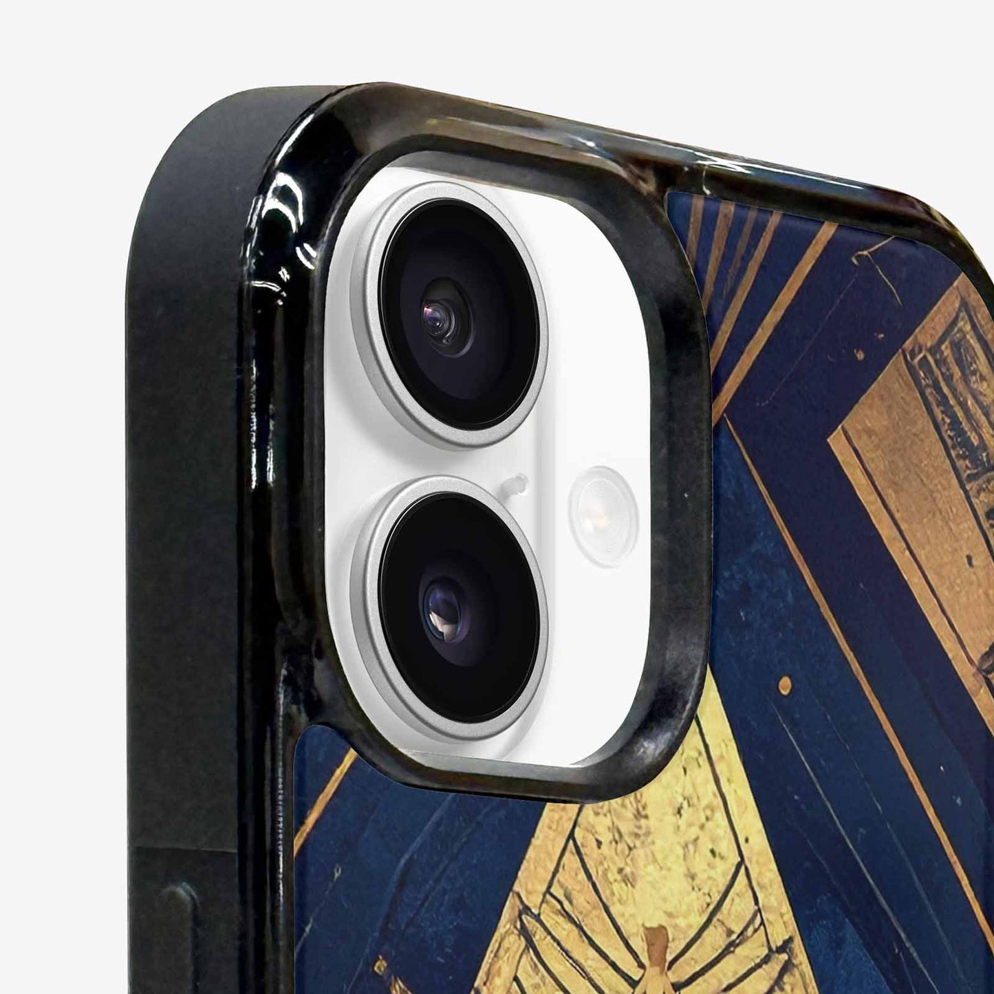 iPhone 16 Case — Art Deco Illustration Pattern, Customized Protective Case