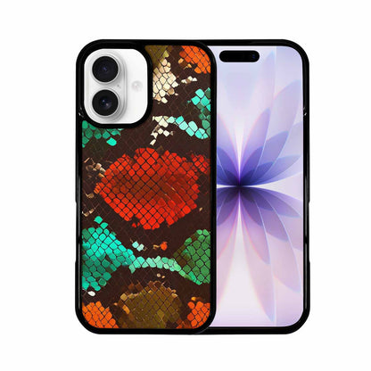 iPhone 17 Case — Snake Print Dark Seamless Animal Print, Custom Print Case Cover