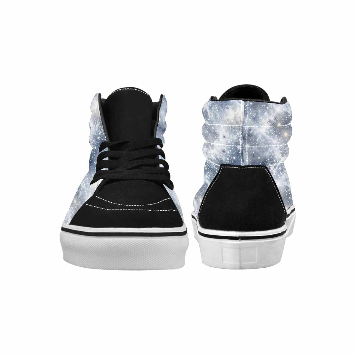 WOMEN'S Galaxy Art - High Top Canvas Grunge Custom Shoes