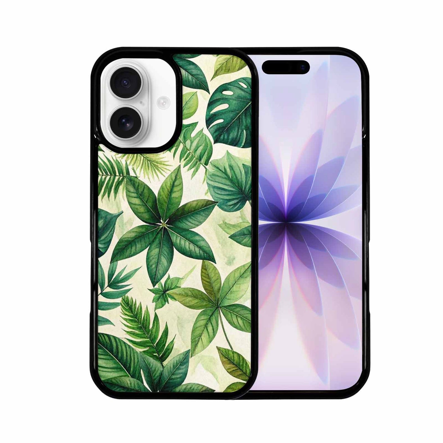 iPhone 17 Case — Small Seven Point Palmate Floral, Custom Art Phone Cover