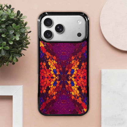 iPhone 17 Pro Max Case — Snake Print Dark Seamless Animal Print, Custom Phone Case