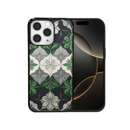 iPhone 15 Pro Max Case — Aromantic Flag Color Theme Small Rainbow, Custom Made Phone Cover