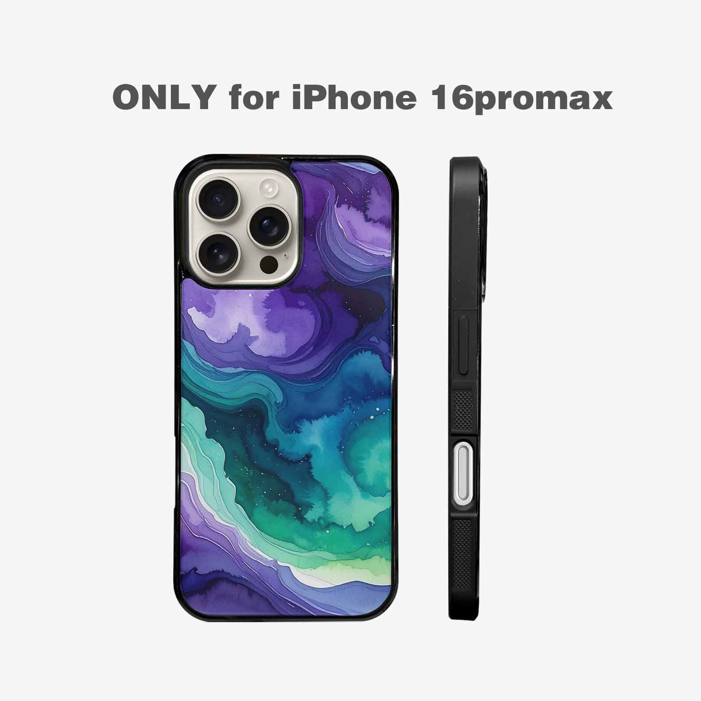iPhone 16 Pro Max Case — Galaxy Aurora Nebula, Unique Phone Case Design