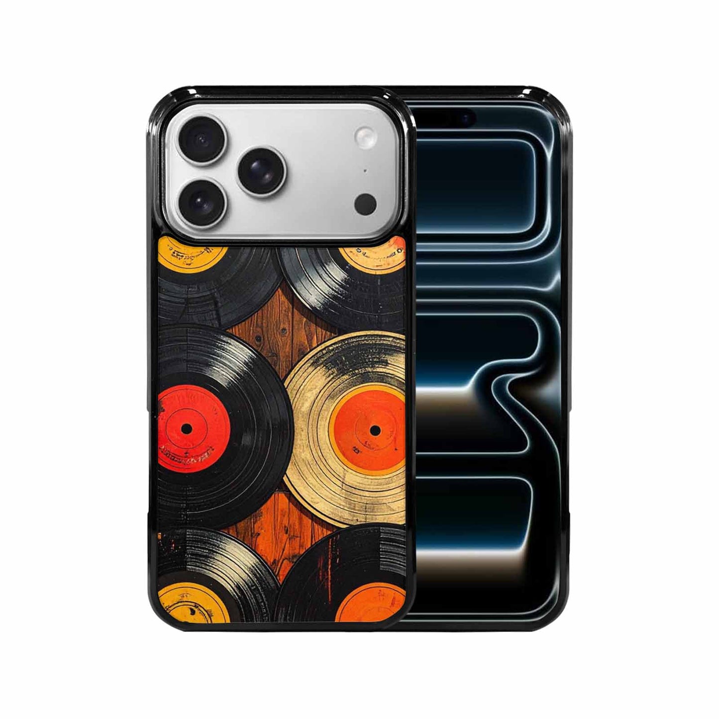 iPhone 17 Pro Max Case — Retro Wood Grain Retro Vintage, Custom Phone Case