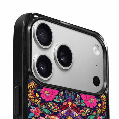 iPhone 17 Pro Case — Snakes Print Floral Seamless Pattern Floral, Custom Designed Case Cover